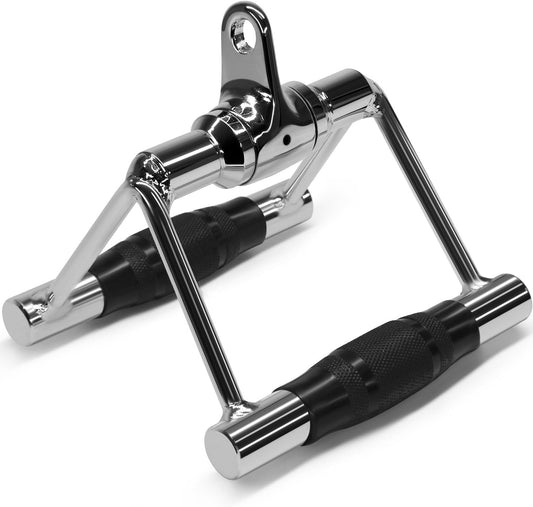 Cable Machine Attachment, Double D Handle & Tricep Rope Cable Attachment, Weight Machine Accessories Load 880 LB for Home Gym